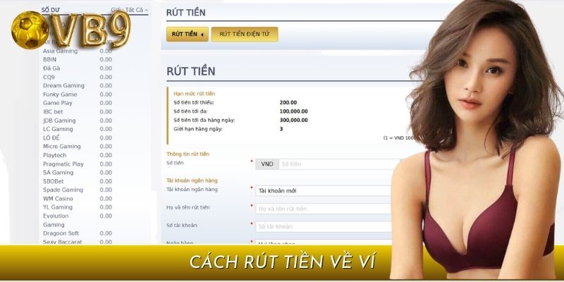 Hướng dẫn người mới rút tiền thắng về tài khoản chỉ với 6 bước